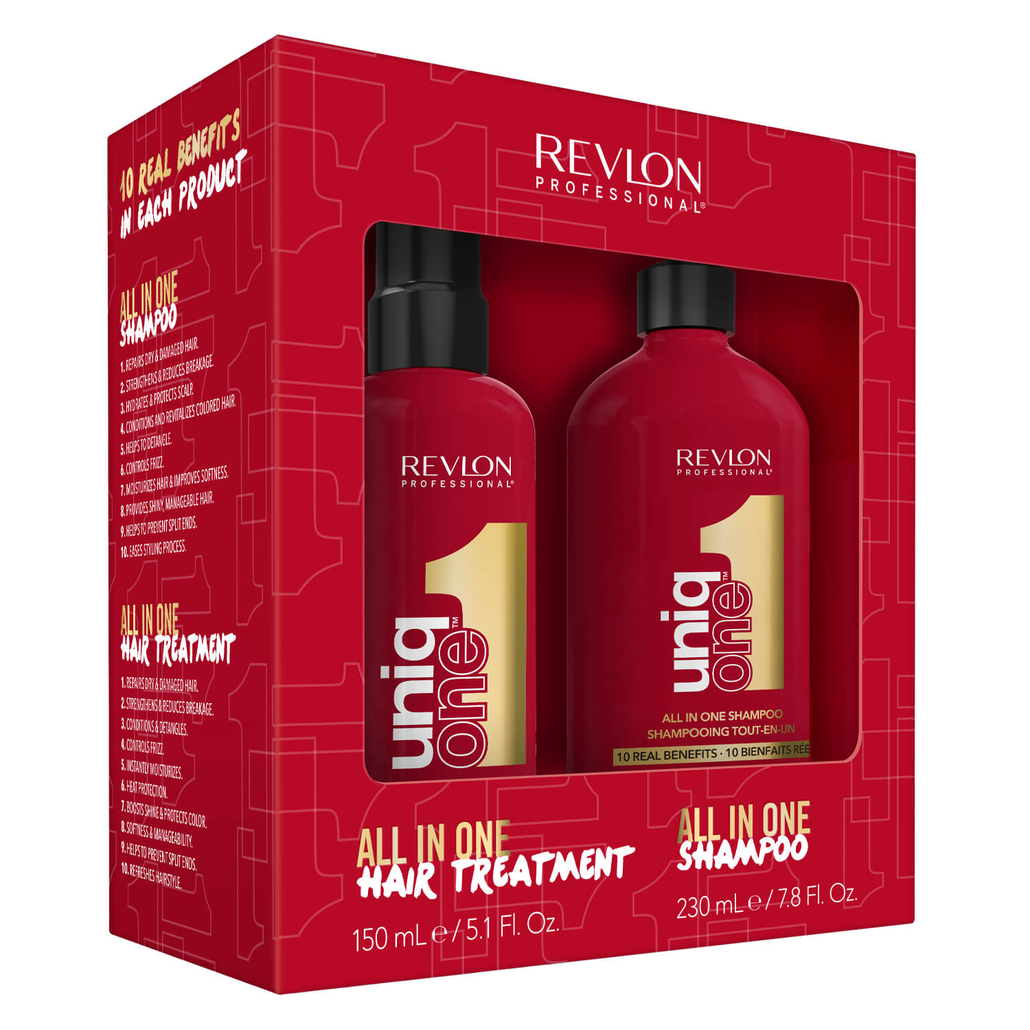 Revlon Professional Uniq One – Hair Treatment Classic + All In One Shampoo Pack