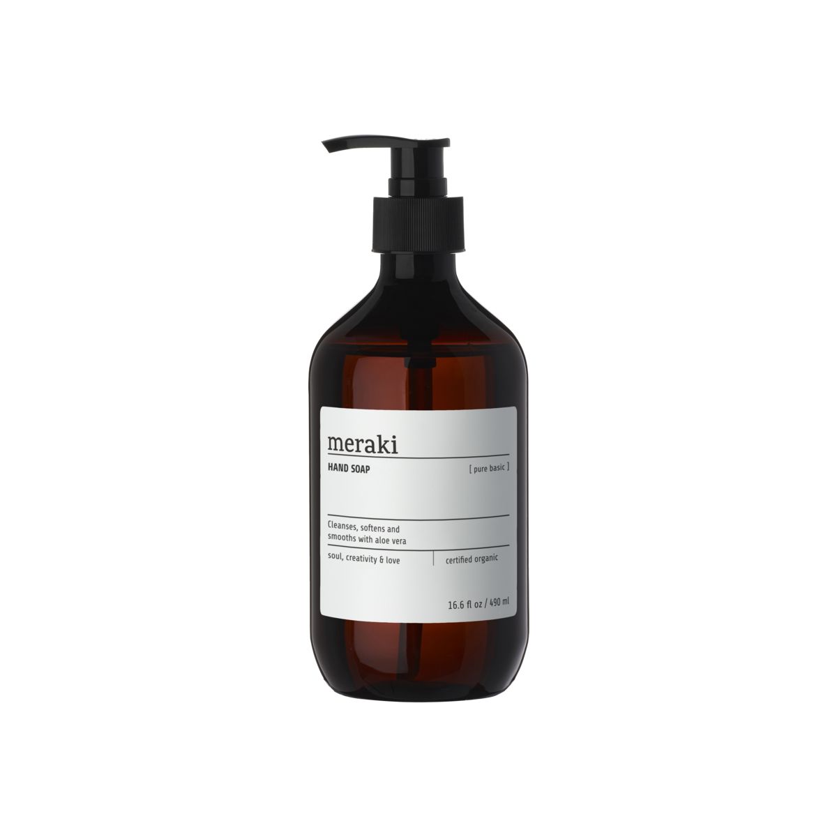 Meraki Care - Hand Soap Pure Basic 490ml