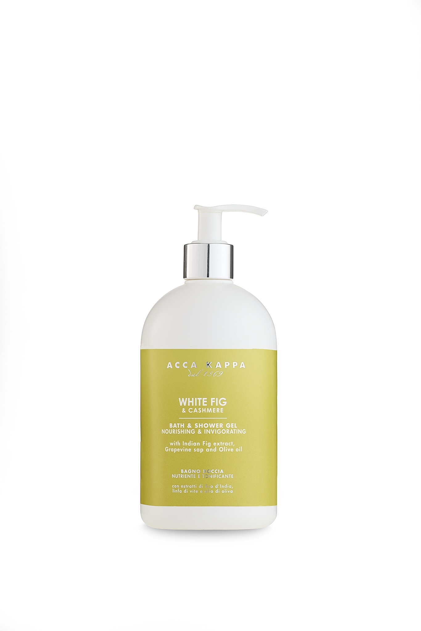 Acca Kappa White Fig & Cashmere – Bath & Shower Gel 500ml