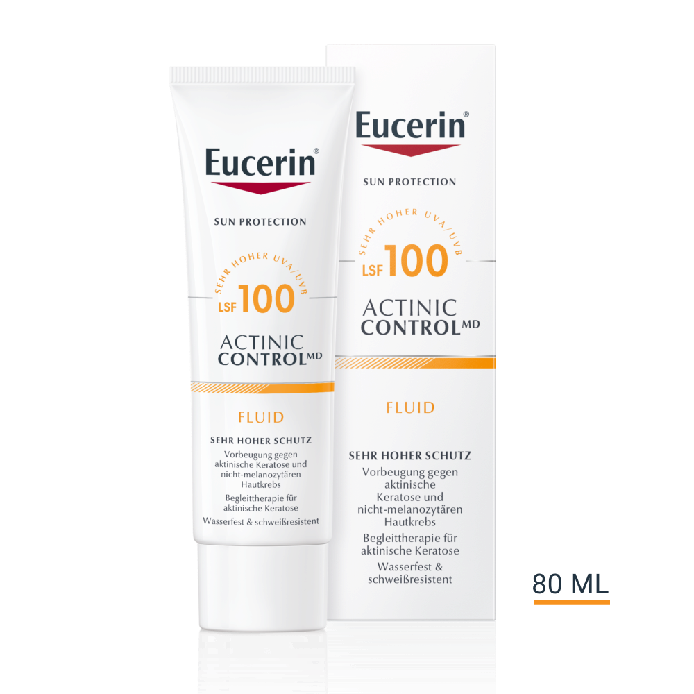 Eucerin – Sun Actinic Control Fluid Face & Body Lsf 100 Medizinprodukt 80ml