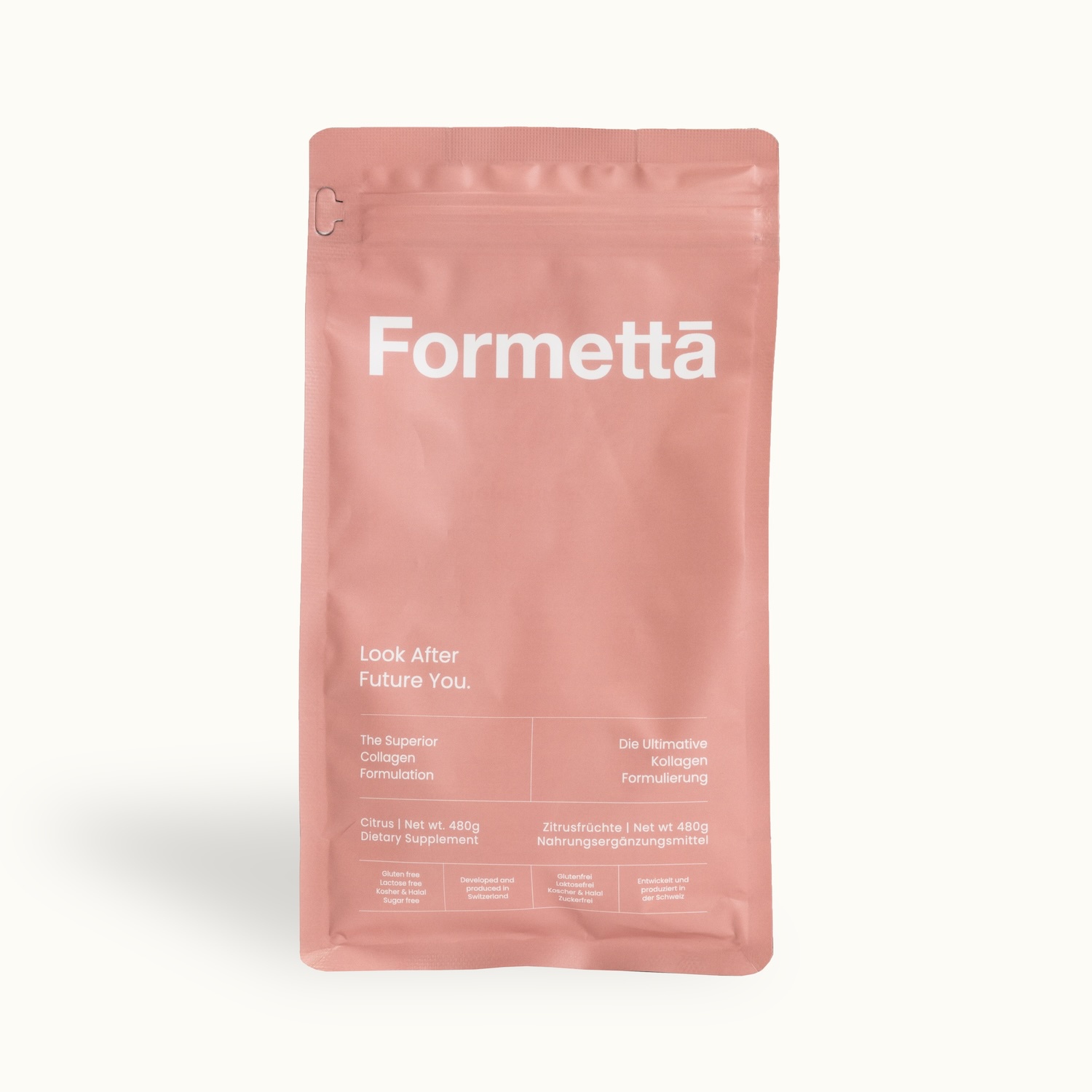 Formetta – Ultimative Kollagen Formulierung Beutel Zitrusfrüchte 480g