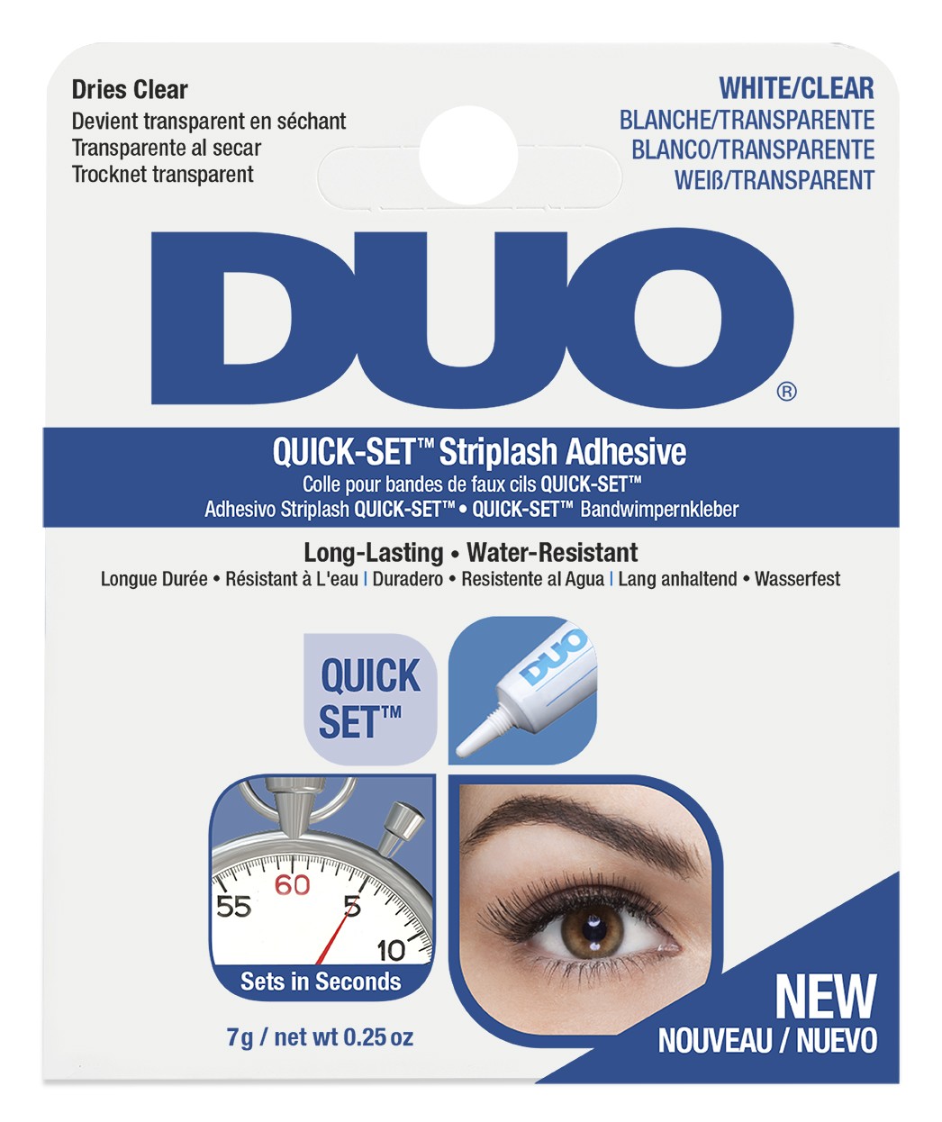 DUO - Quick Set Adhesive Clear