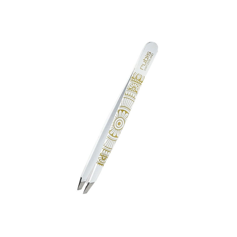 Rubis – Pinzette Schräg Mandala Sonne Gold 1stk