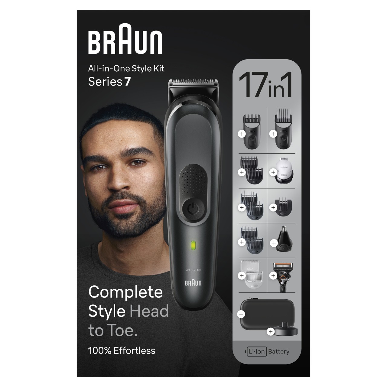 BRAUN - All-in-One Style Kit MGK7491