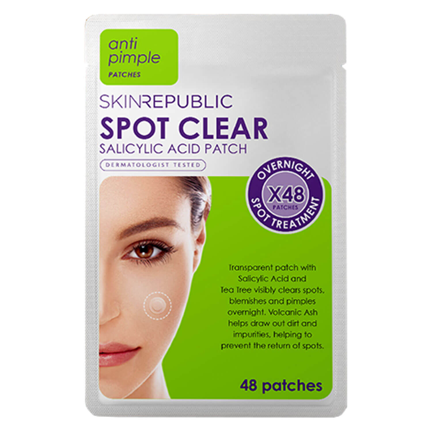 Skin Republic – Spot Clear Patches 48x