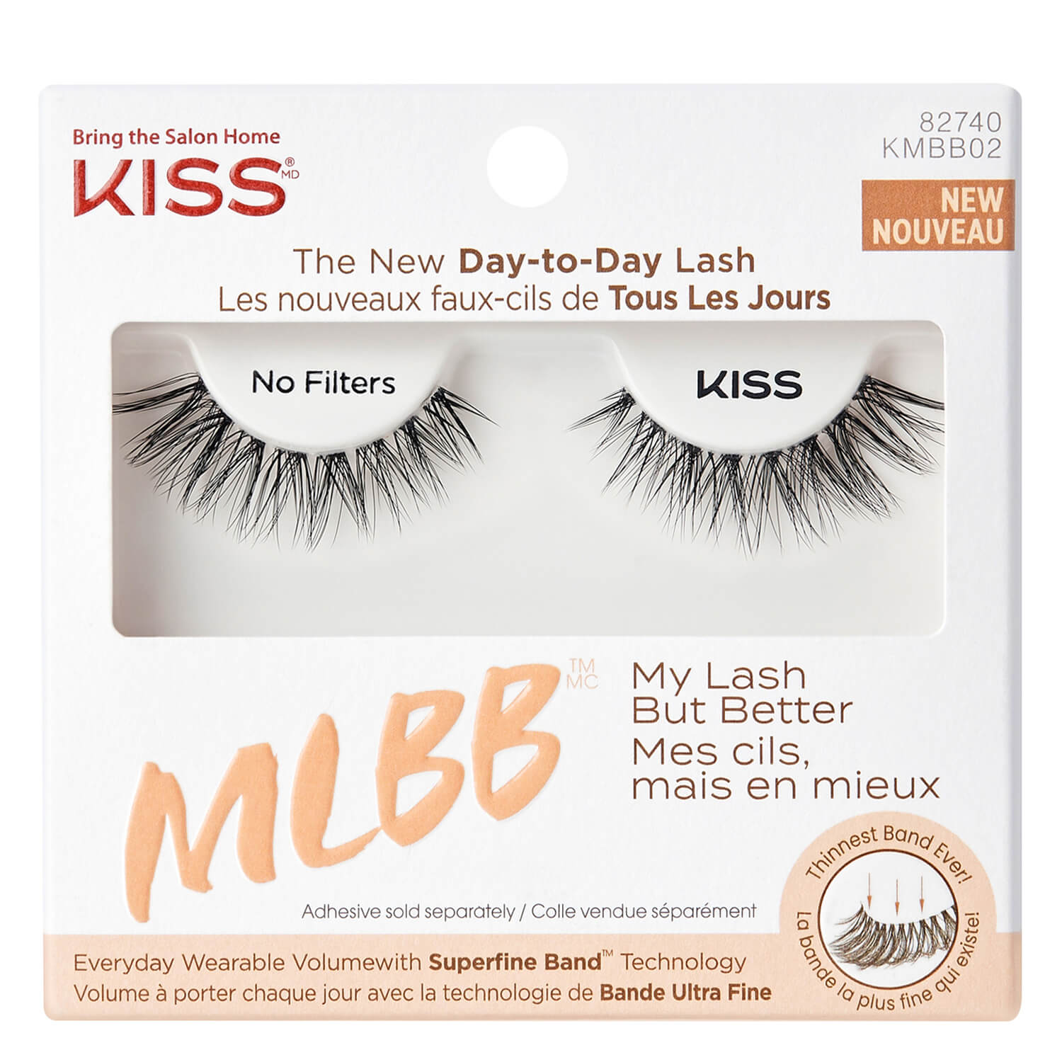 Kiss Lashes – My Lash But Better No Filters 1x