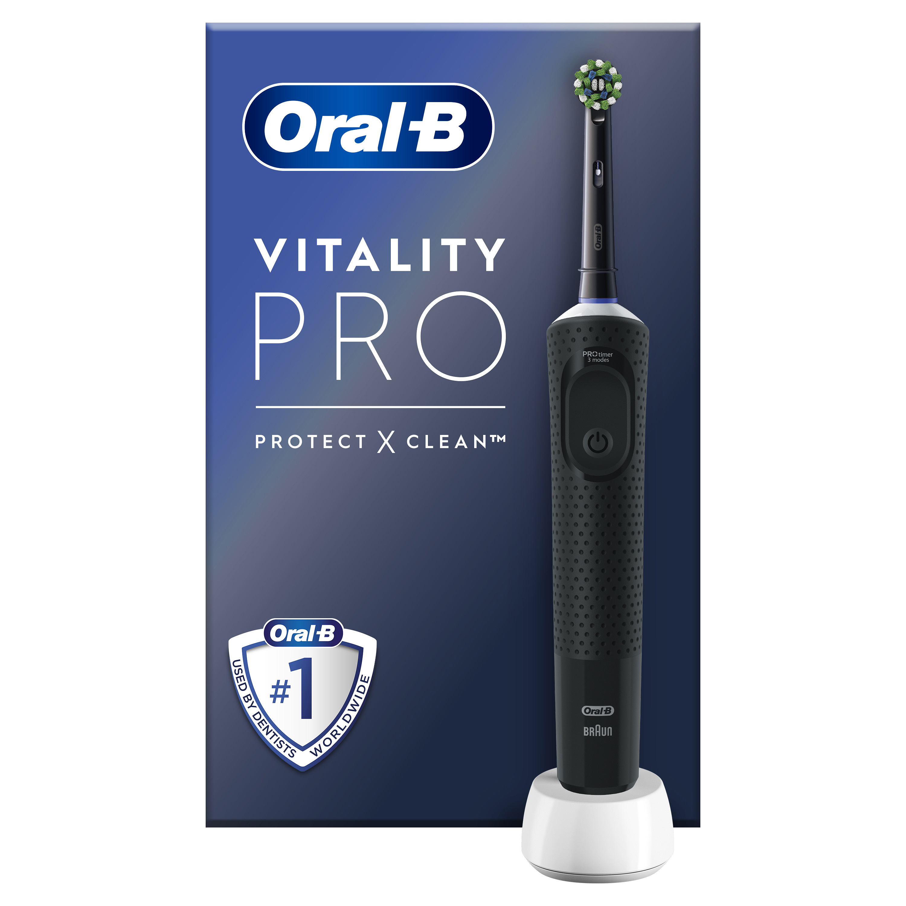 Oral B - Vitality Pro D103 Hangable Box Black 1stk