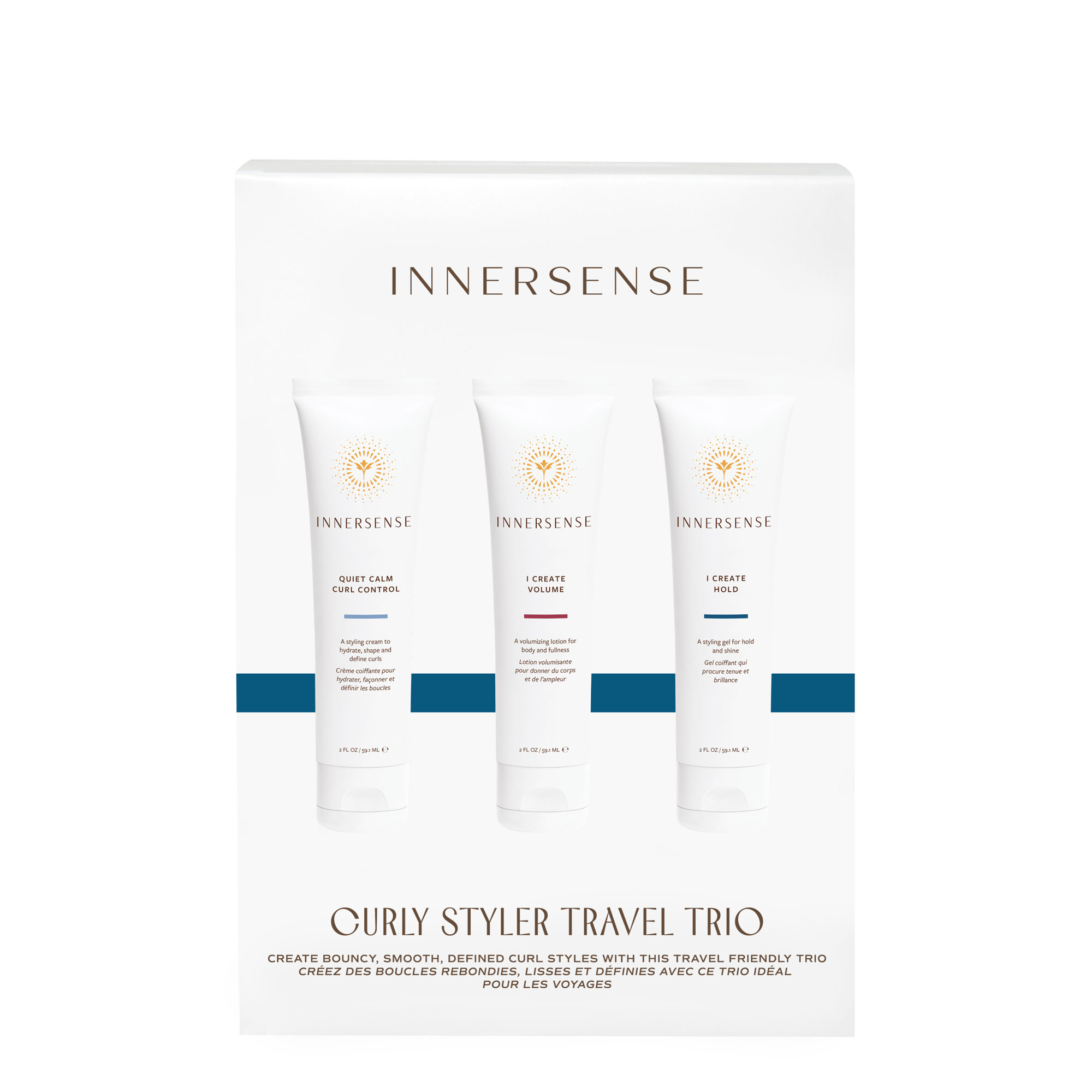 Innersense – Curly Styler Travel Trio