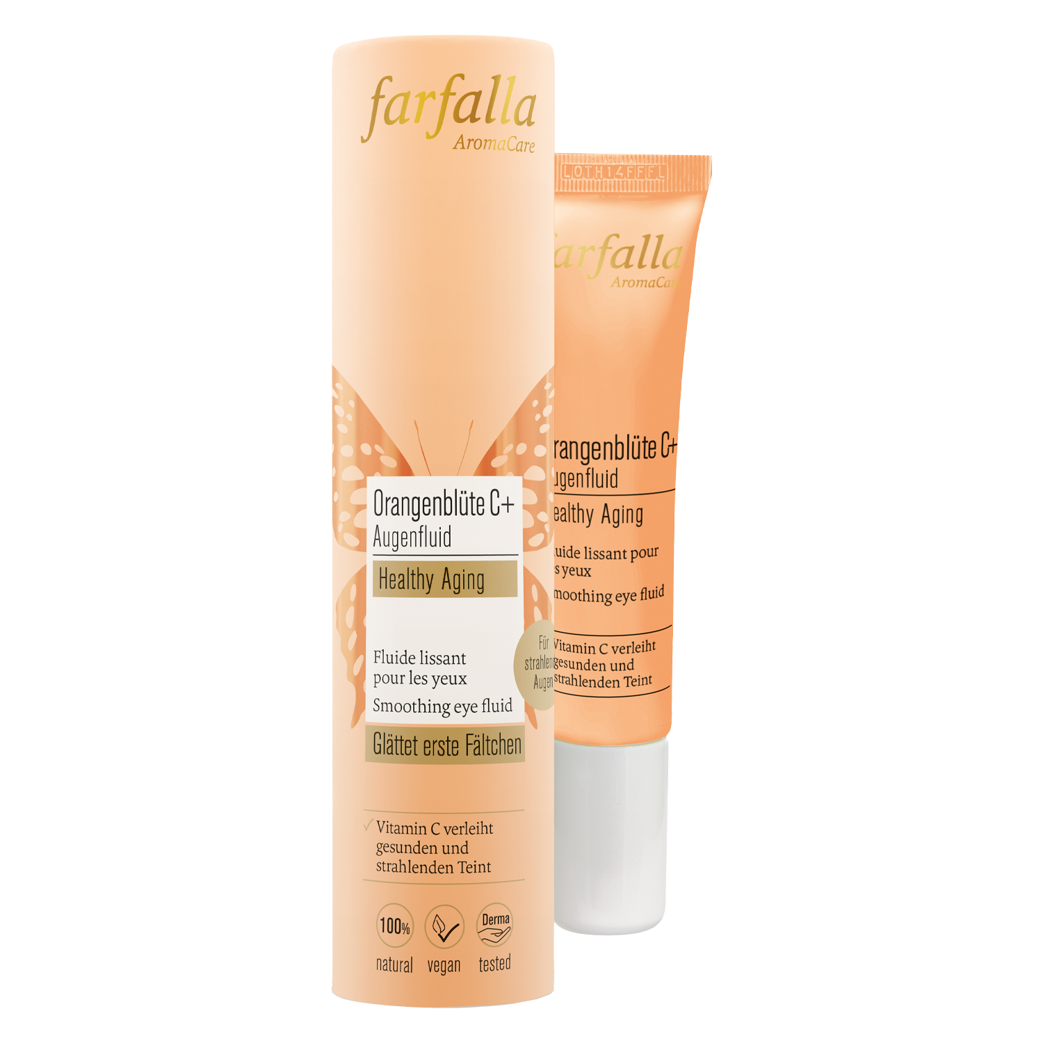 Farfalla Care - Orangenblüte C+ Augenfluid Healthy Aging 15ml