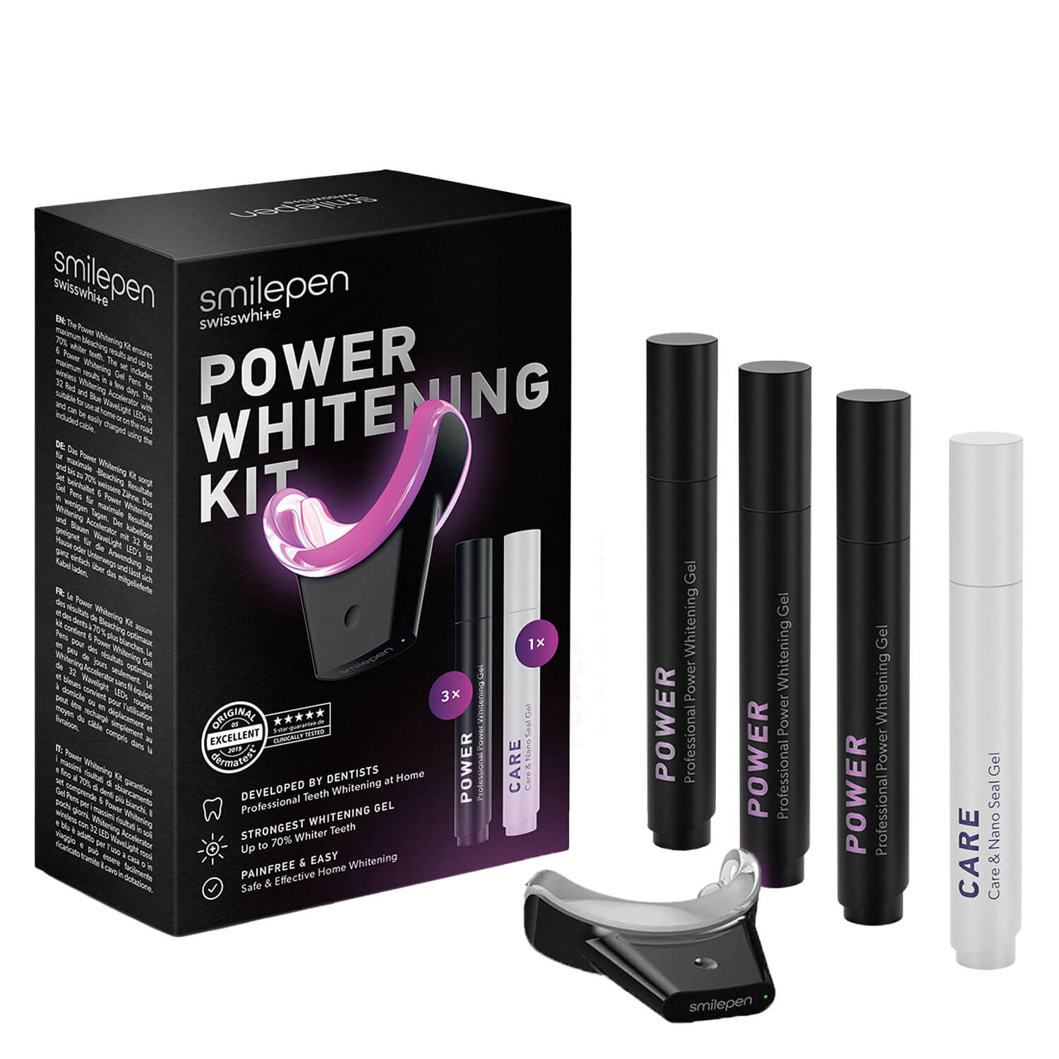 Smilepen - Power Whitening Kit & Care