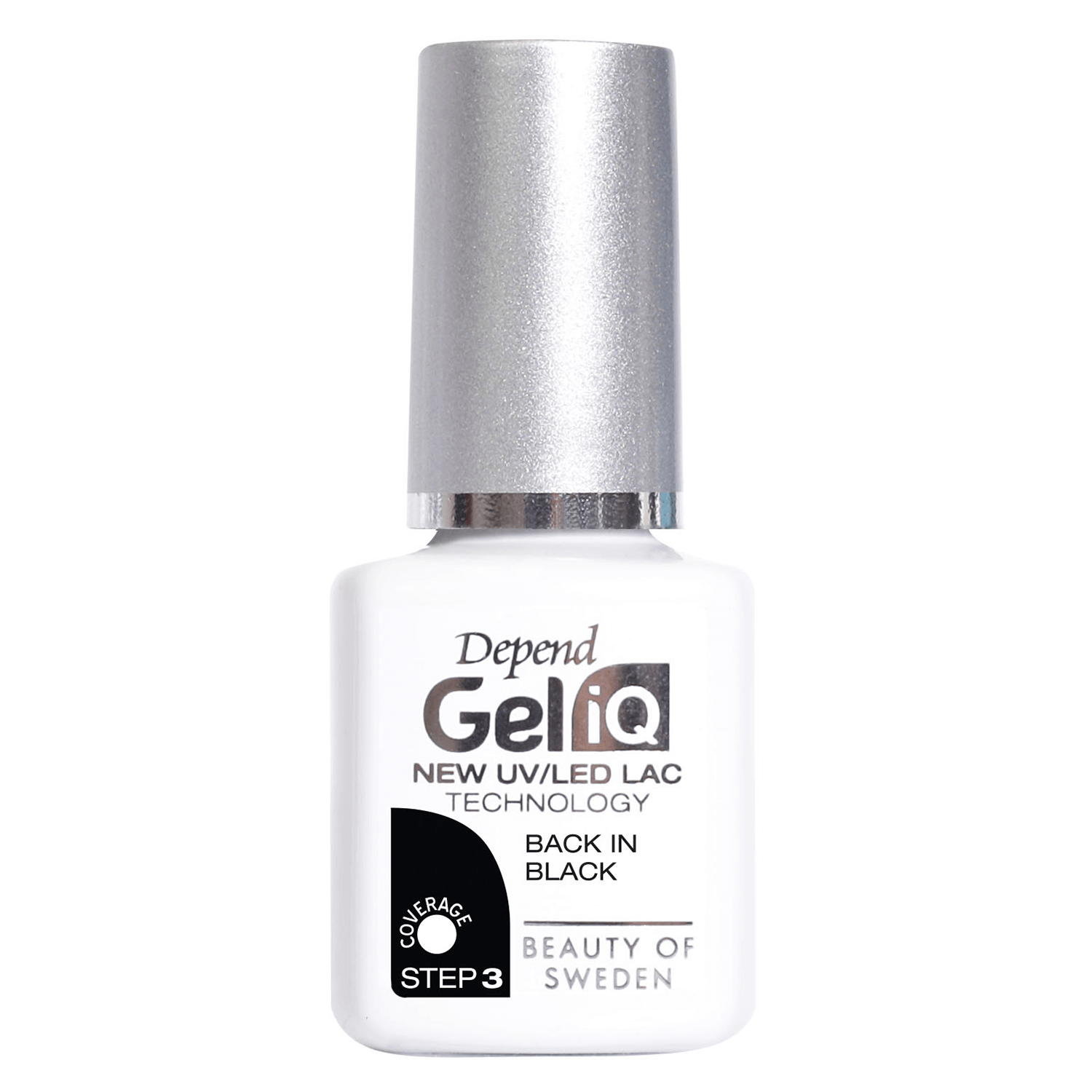 Depend Beauty Of Sweden Gel Iq Color - Back In Black 5ml