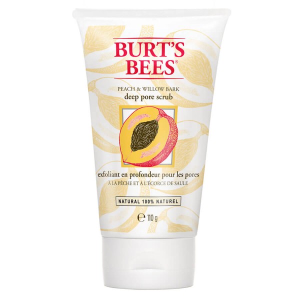 Image of Burts Bees - Peach & Willow Bark Deep Pore Scrub