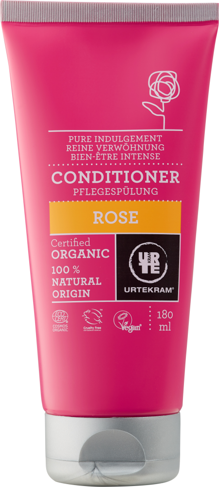 Urtekram – Conditioner Pflegespülung Rose 180ml