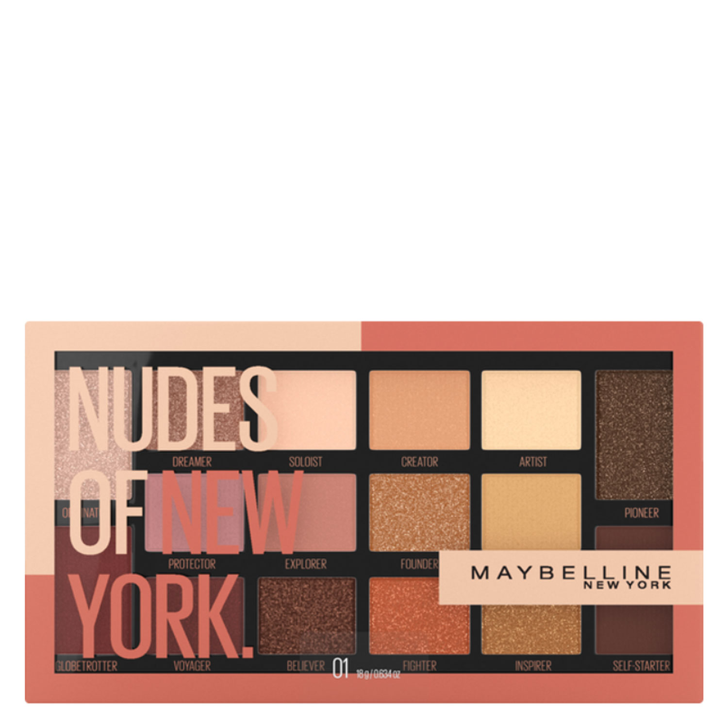 Maybelline New York Maybelline Ny Eyes – Nudes Of New York Lidschattenpalette 16g
