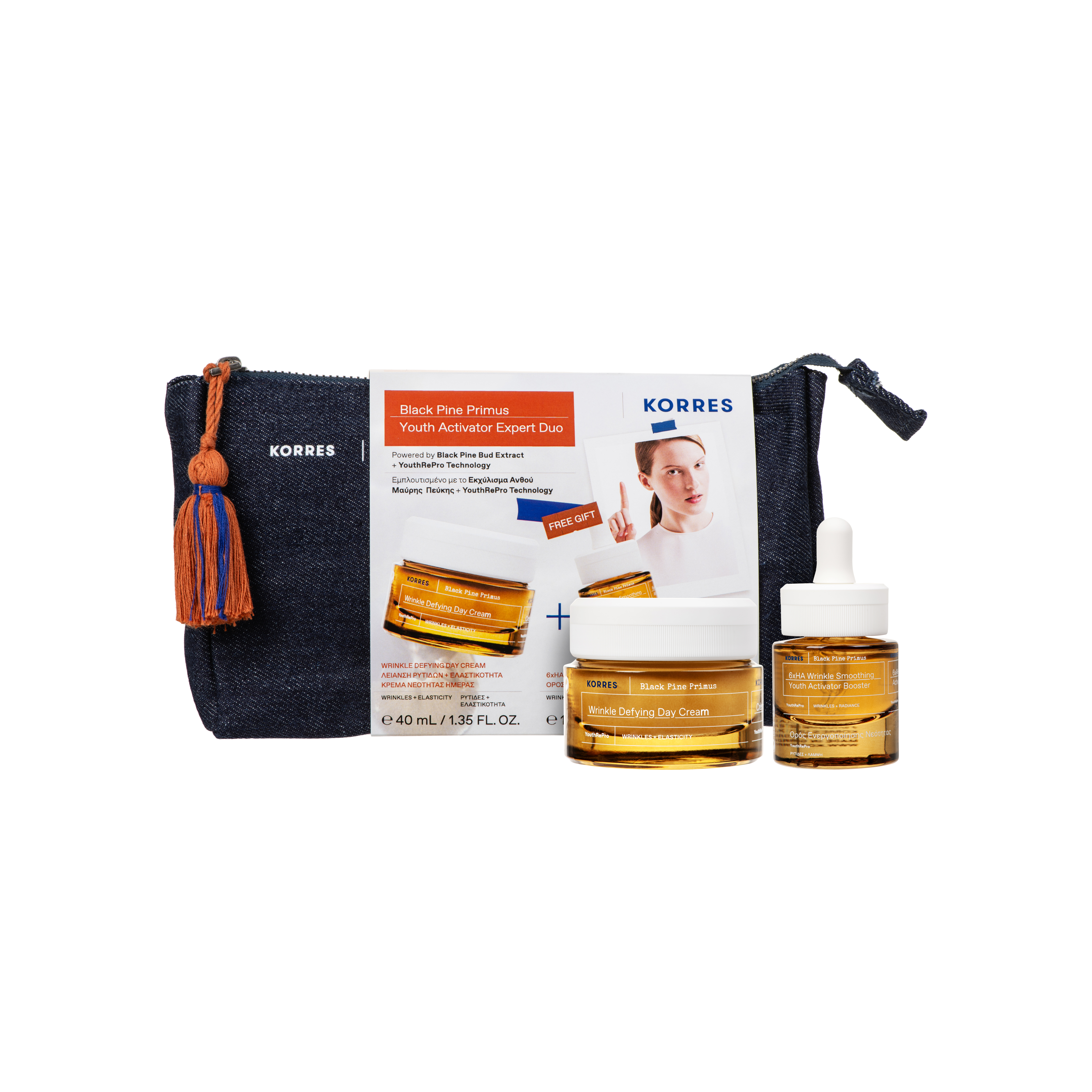 Korres Care – Black Pine Primus Youth Activator – Expert Duo 1x