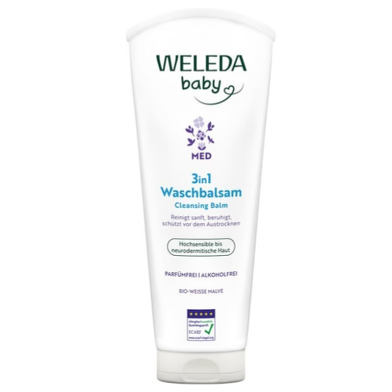 Weleda - 3in1 Waschbalsam Weisse Malve Bio 200ml