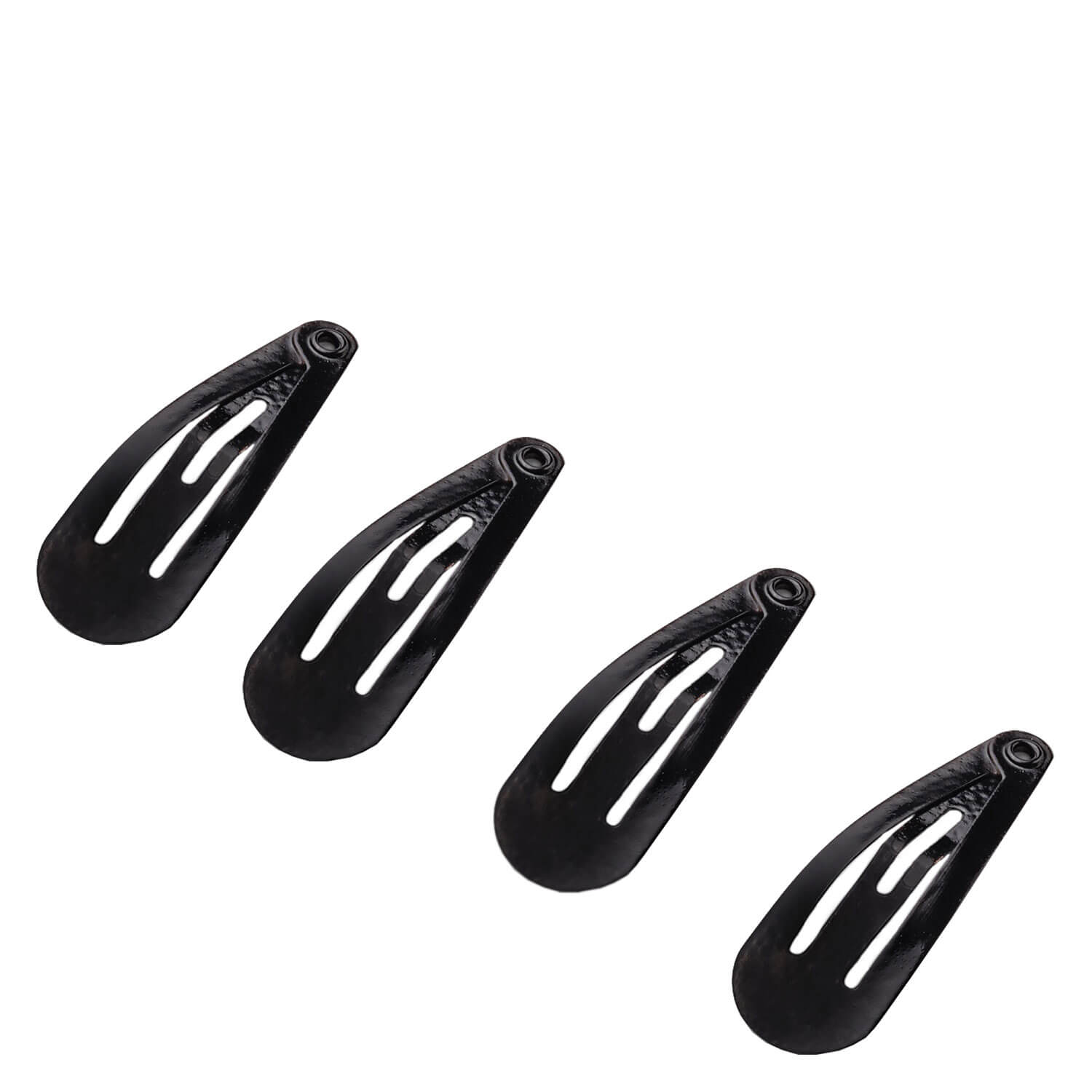 Dailygo – Click Clack Metall Dreieckig Schwarz 3cm 4x