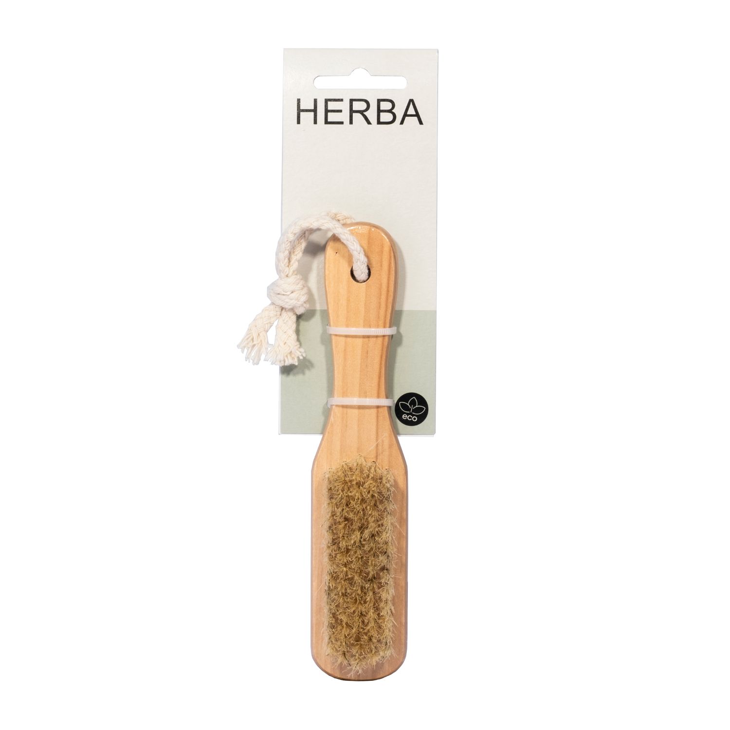 Herba – Fussbürste Mit Bimsstein, Buche 1stk