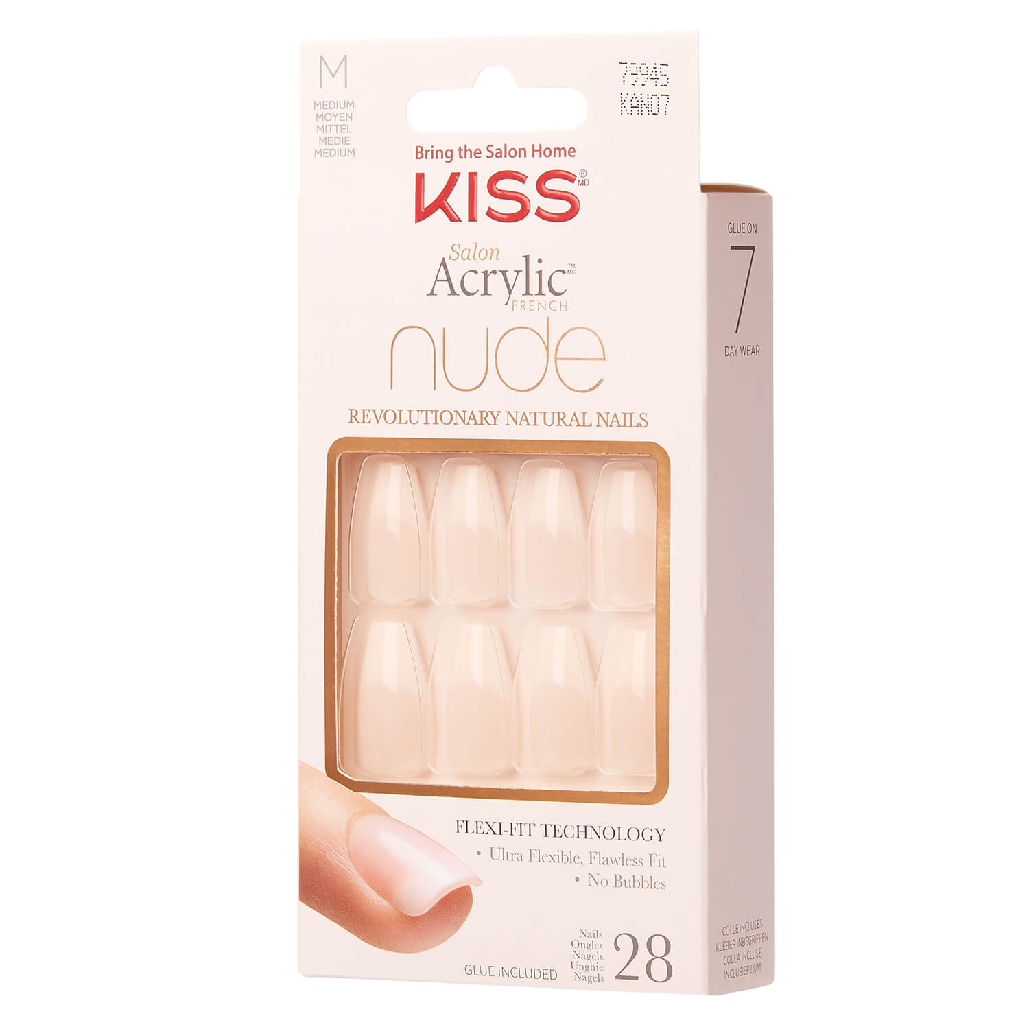 KISS KISS Nails Salon Acryl Nude Leilani PerfectHair.ch