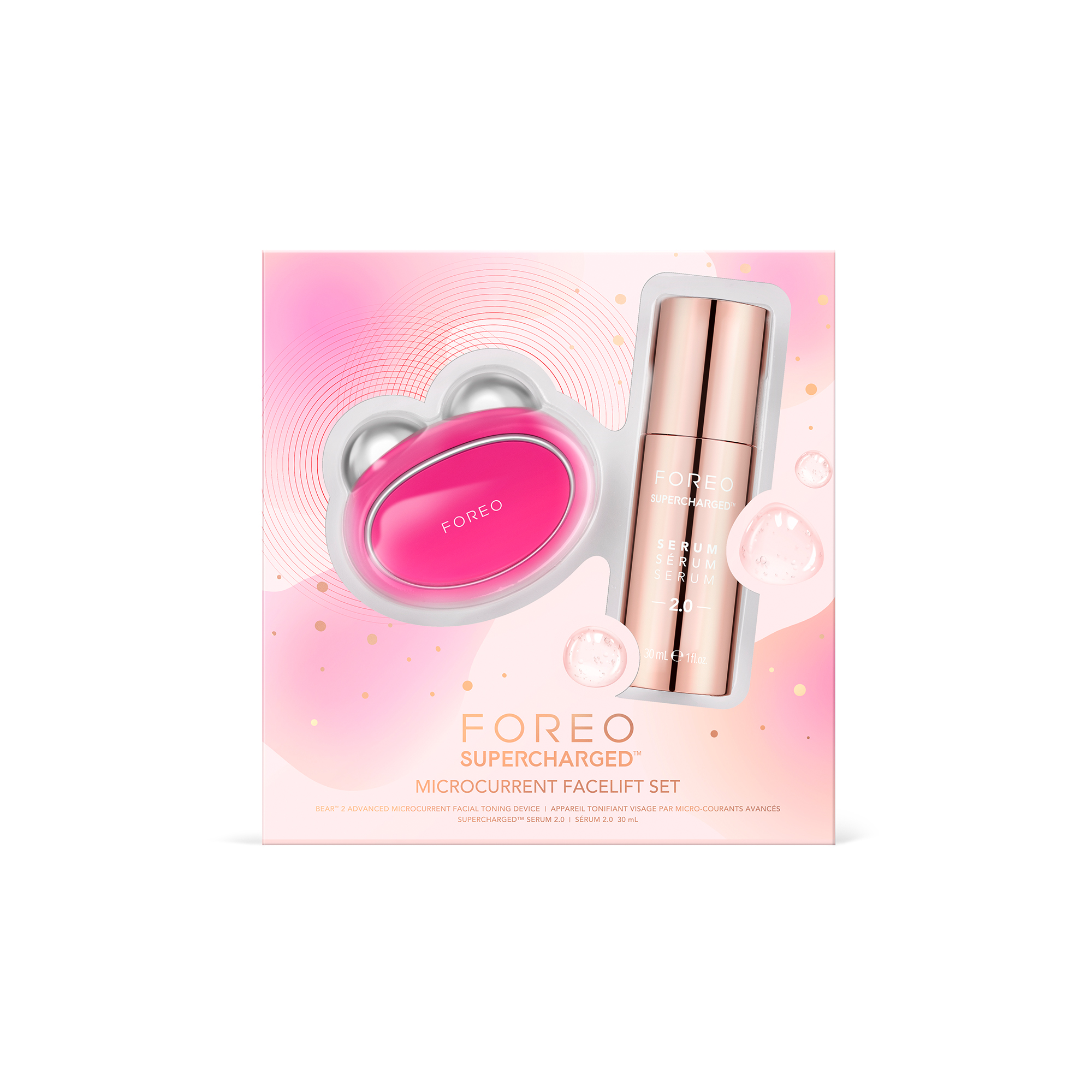 Foreo Supercharged™ – Microcurrent Facelift Set