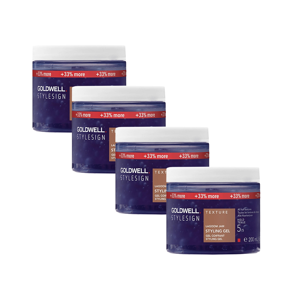 Goldwell Stylesign – Texture Lagoom Jam Styling Gel Special 4x200ml 4x200ml