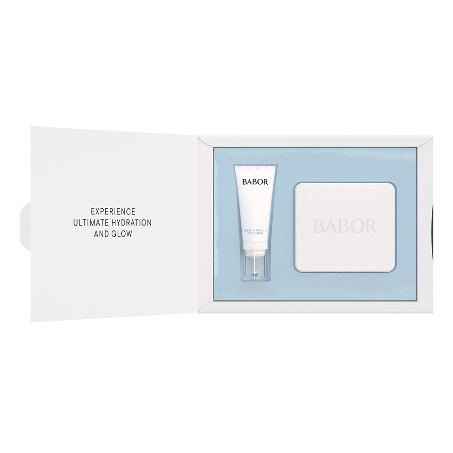 Babor Skinovage - Instant Fresh & Smooth Eye Serum + Patches 30ml