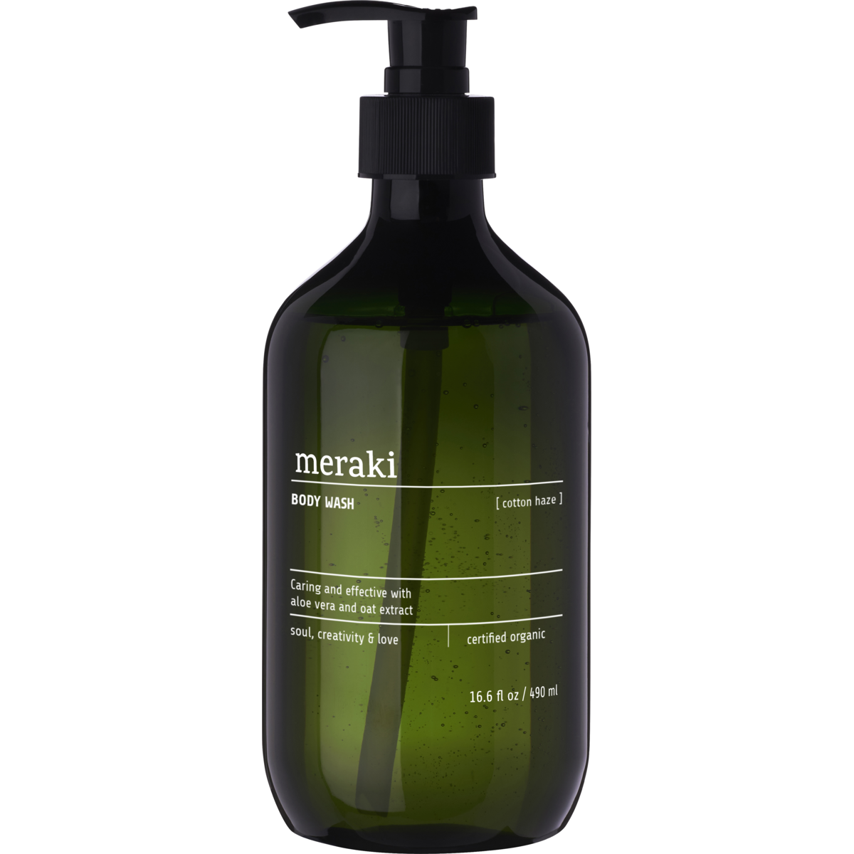 Meraki Body - Body Wash Cotton Haze 490ml