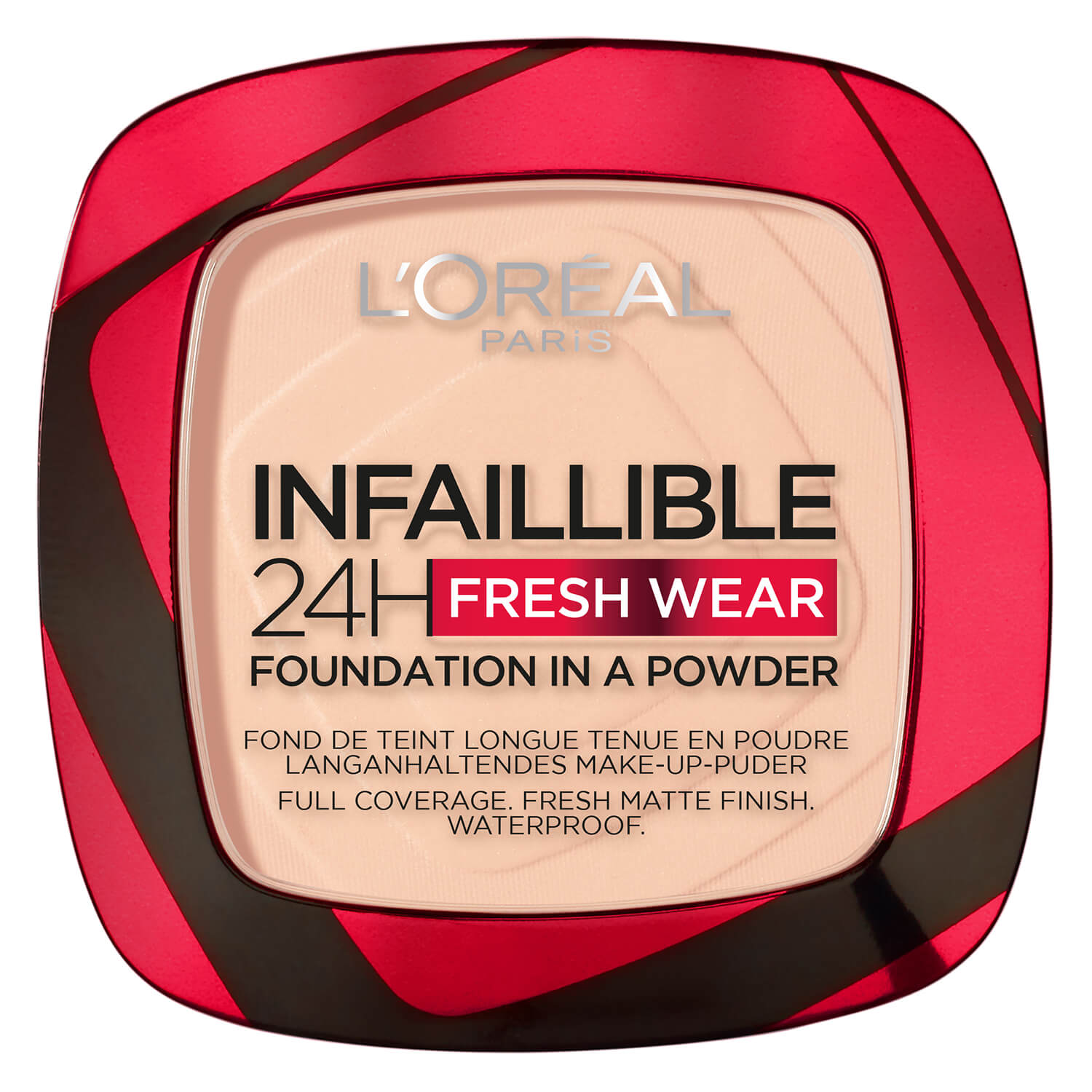L'oréal Paris Loréal Infaillible - 24h Fresh Wear Make-Up-Puder 180 Rose Sand 9g