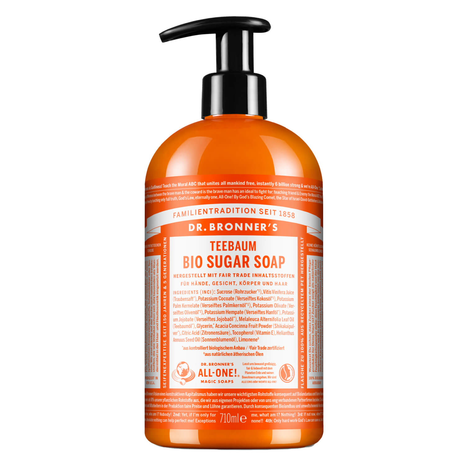 Dr. Bronner’s – Sugar Soap Teatree 355ml