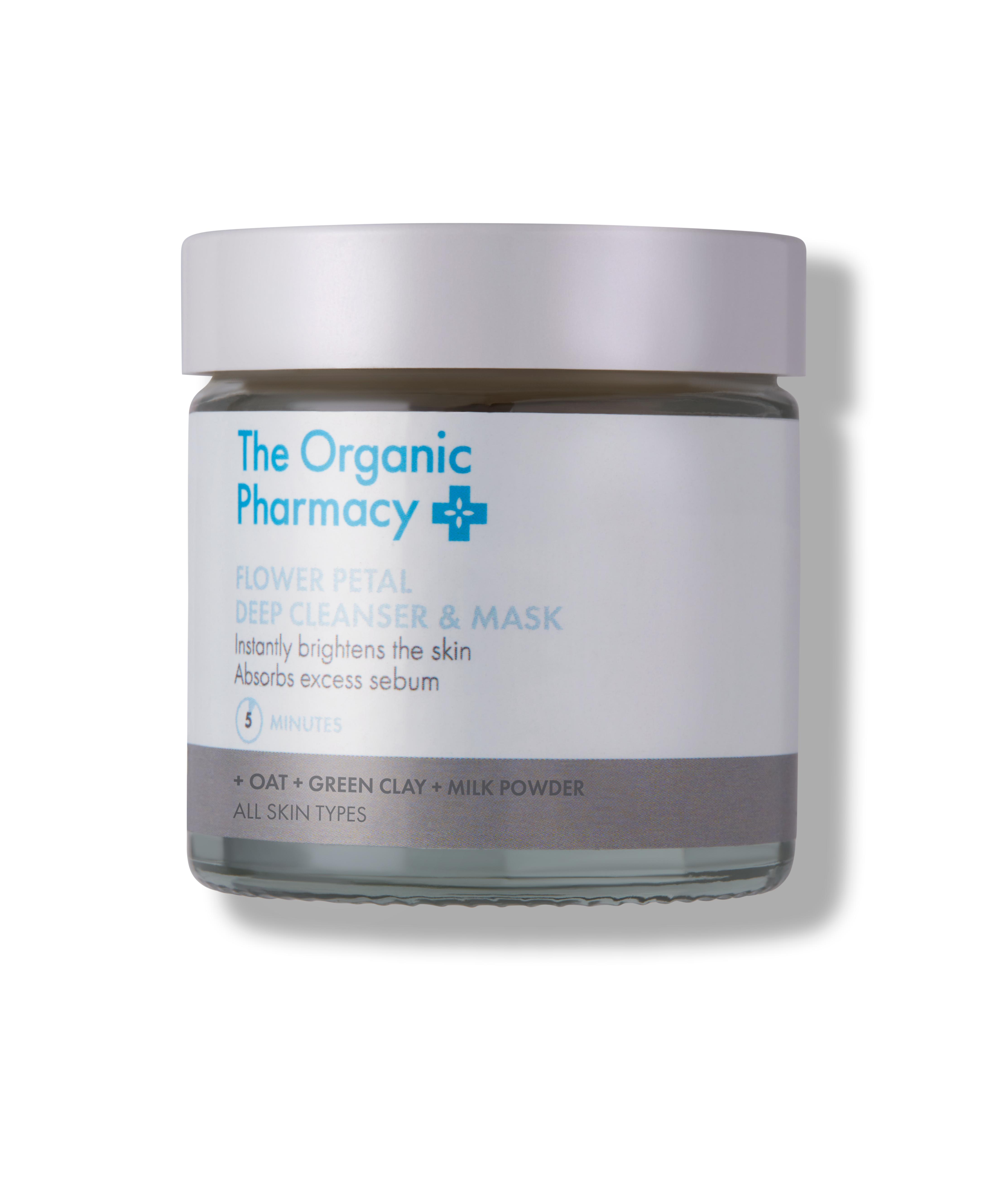 The Organic Pharmacy - Flower Petal Deep Cleanser & Mask 40gg