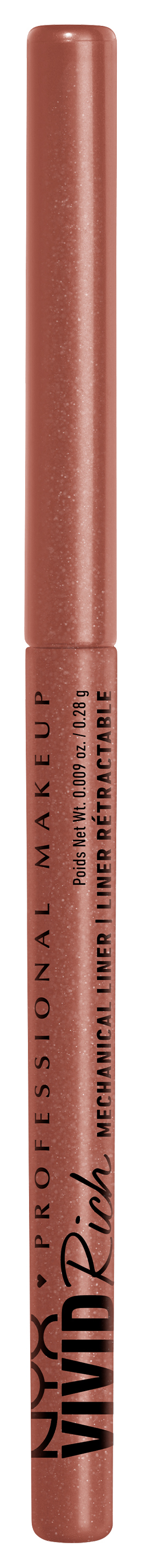 Nyx Professional Makeup Vivid Rich Mechanical - Pencil Spicy Pearl Eyeliner 1x