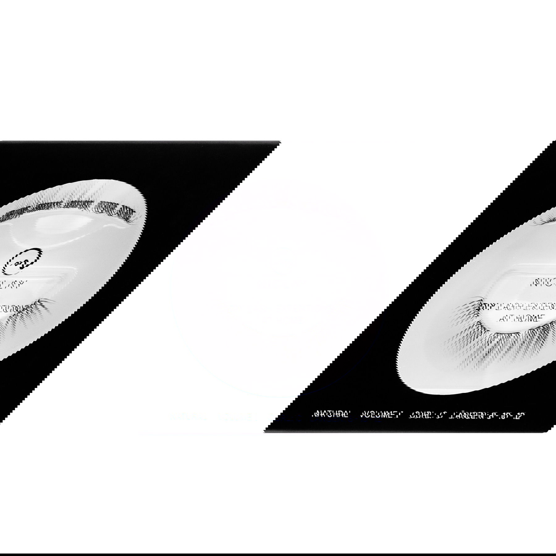 Niclay - Diy Lash Minibox | C-Curl | Natural Eye I 1x