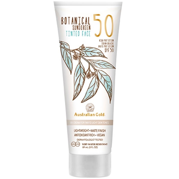 Australian Gold - Spf 50 Botanical Tinted Face Light 88ml