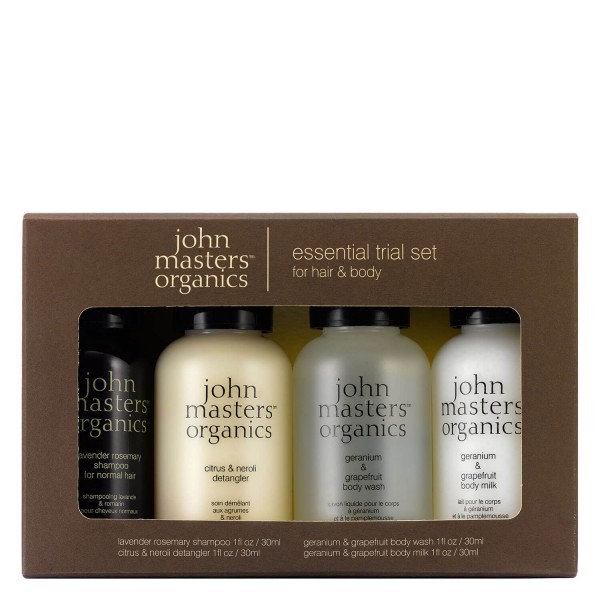 Jmo Hair Care Essential Trial Set John Masters Organics
