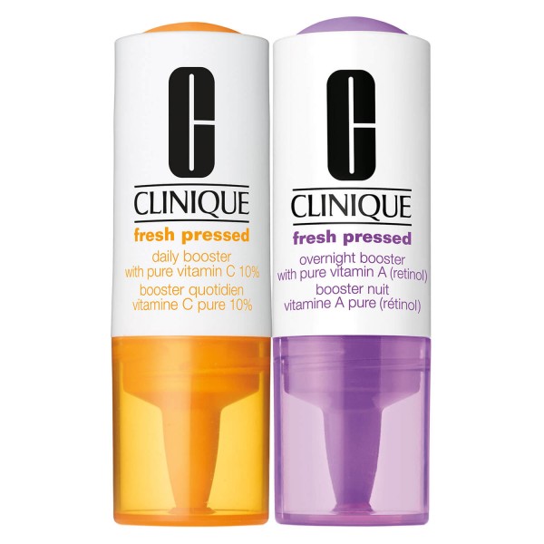 Image of Clinique Fresh Pressed - Daily and Overnight Boosters Duo