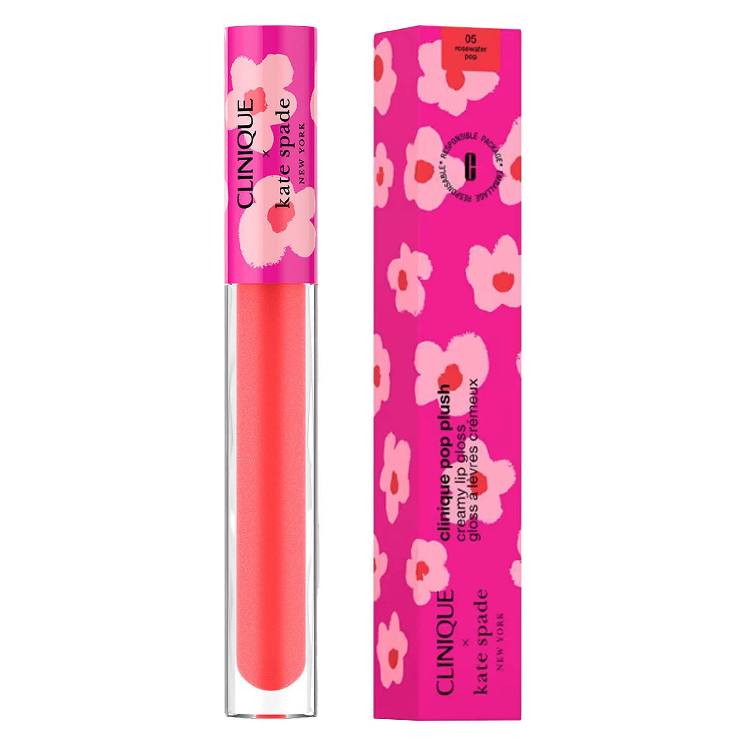 Clinique Lips - Decorated Kate Spade Pop Plush 05 Rosewater Pop 3.4ml