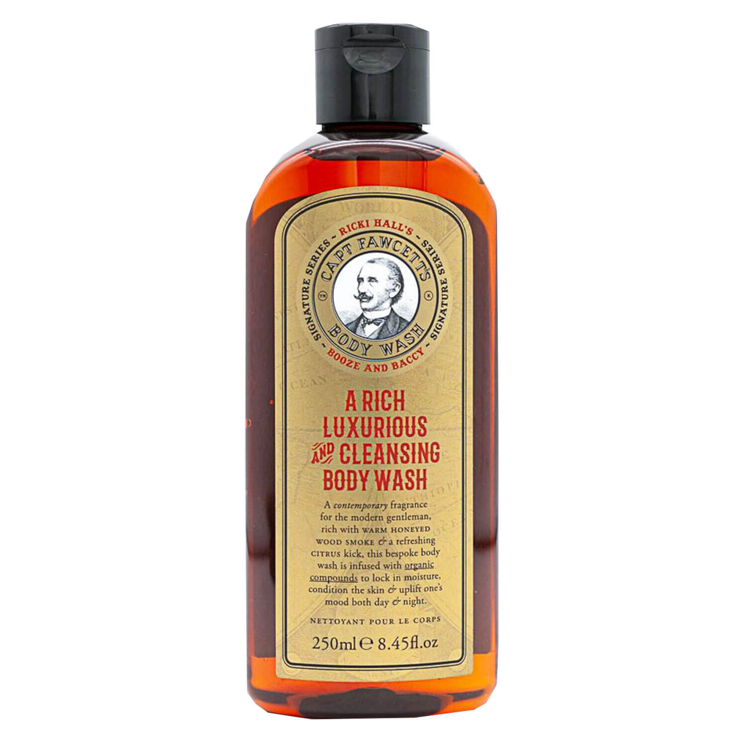 Capt. Fawcett Care – Ricki Hall’s Booze & Baccy Body Wash 250ml