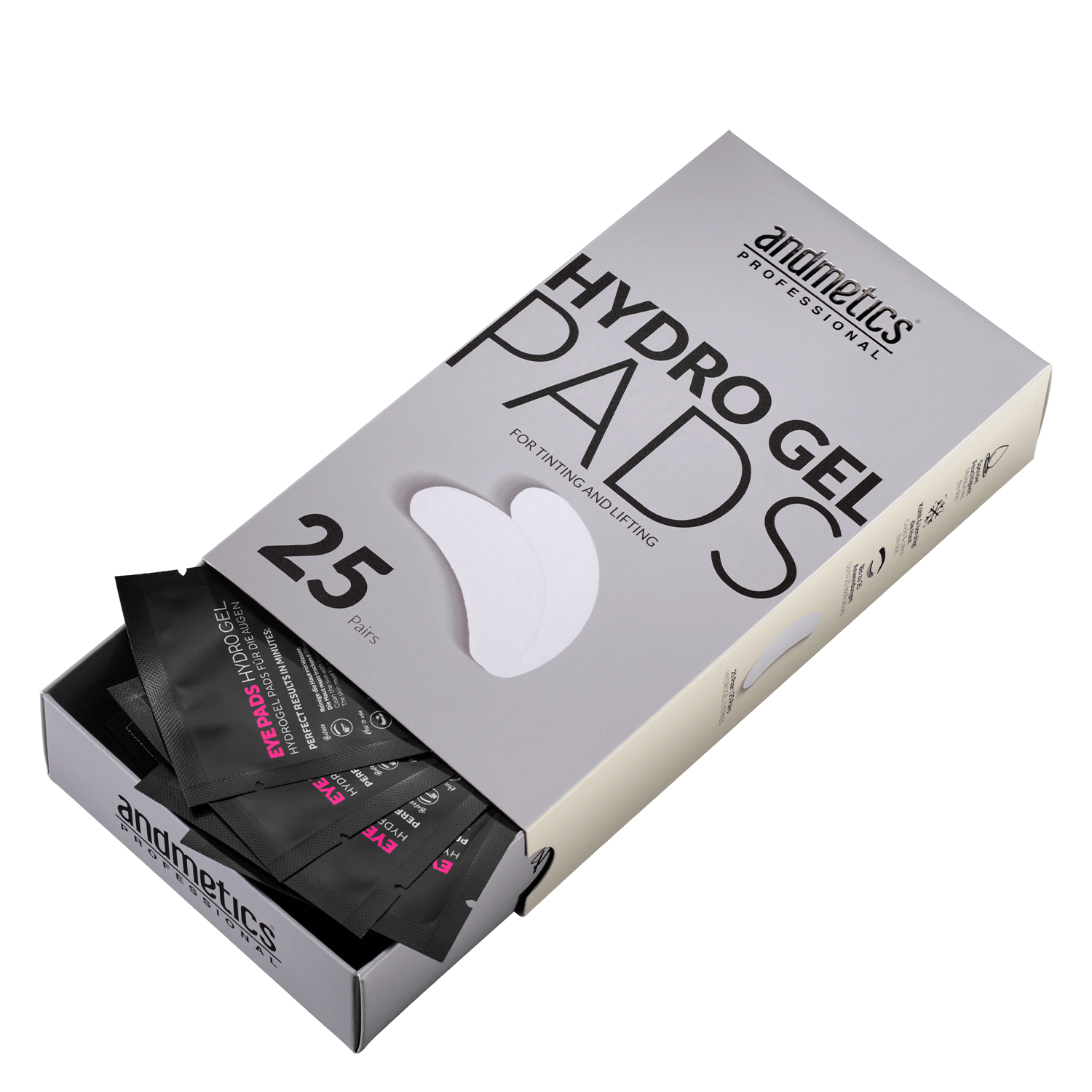 Andmetics Professional - Hydro Gel Eyepads 25x