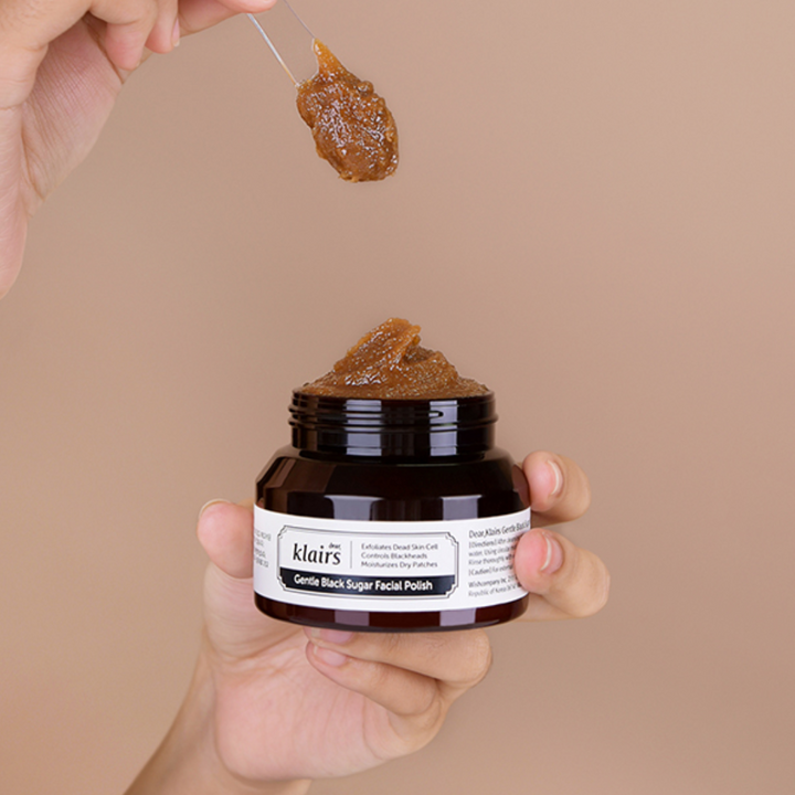 Dear, Klairs - Gentle Black Sugar Facial Polish