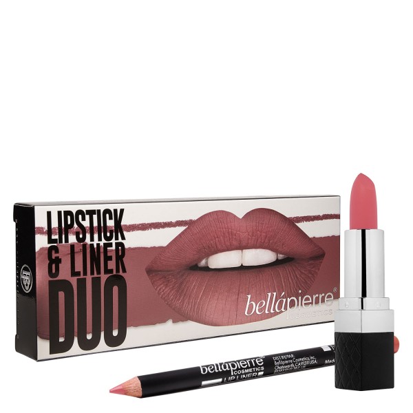 Image of bellapierre Kits - Lipstick & Liner Duo Nude