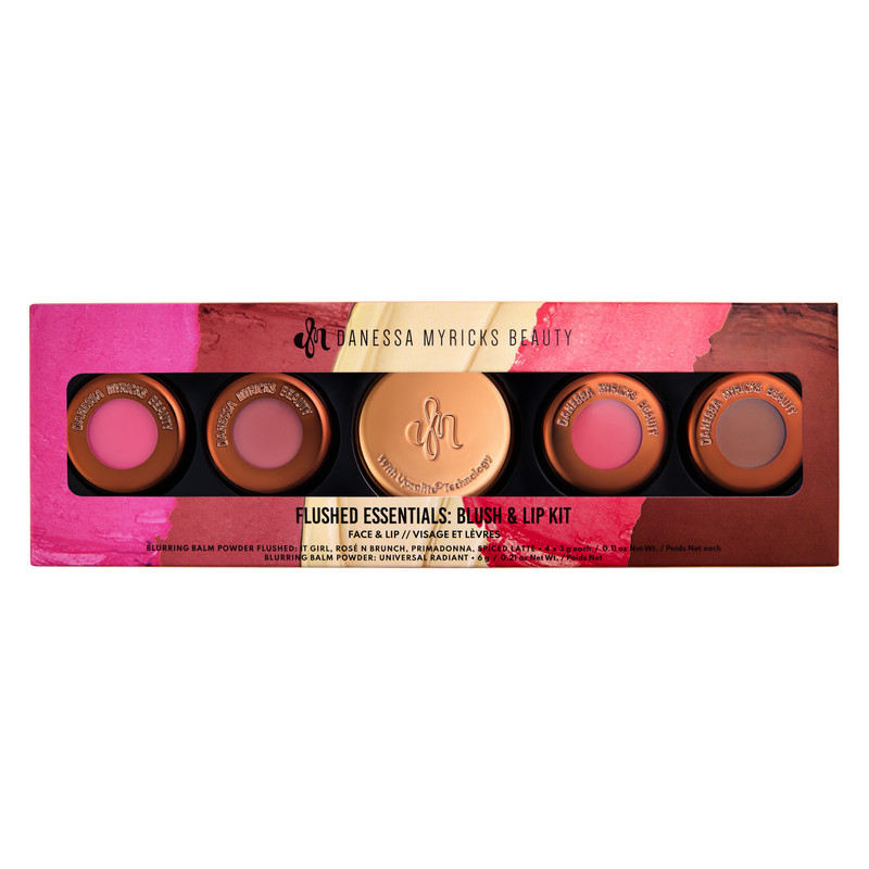 Danessa Myricks Beauty Yummy Skin – Flushed Essential Blush & Lip Kit 1x
