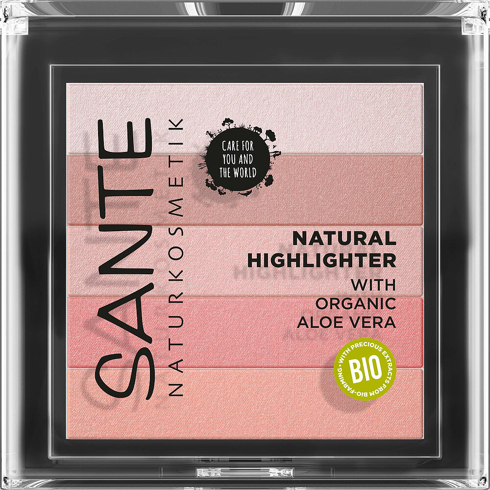 Sante – Natural Highlighter 02 Rose 7g
