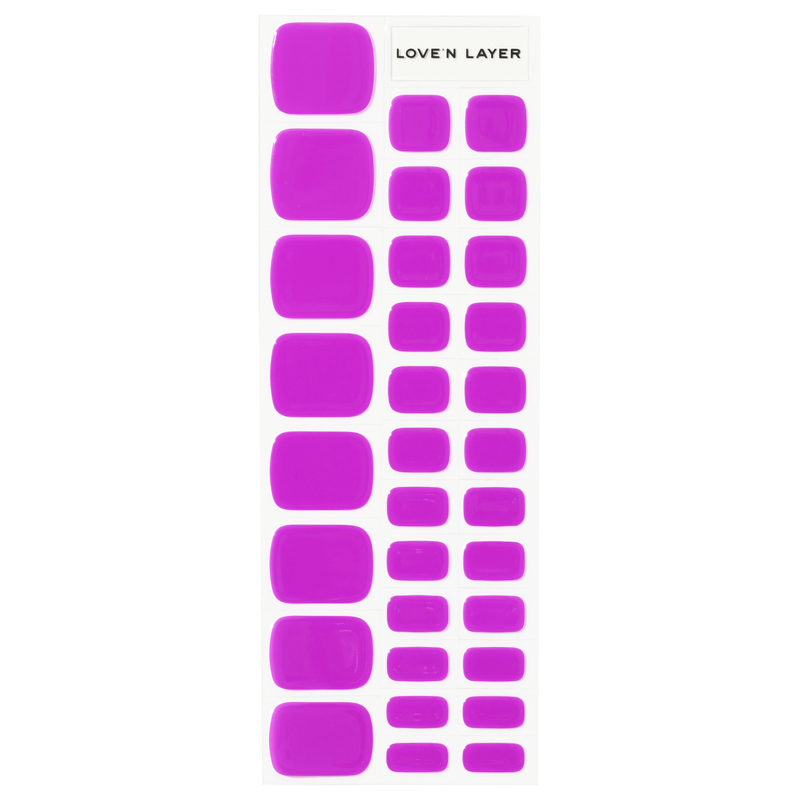 Lovenlayer – Solid Toe Dahlia Purple 1stk