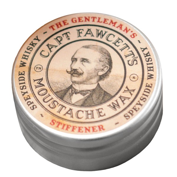 Image of Capt. Fawcett Care - Gentlemans Stiffener Malt Whisky Moustache Wax