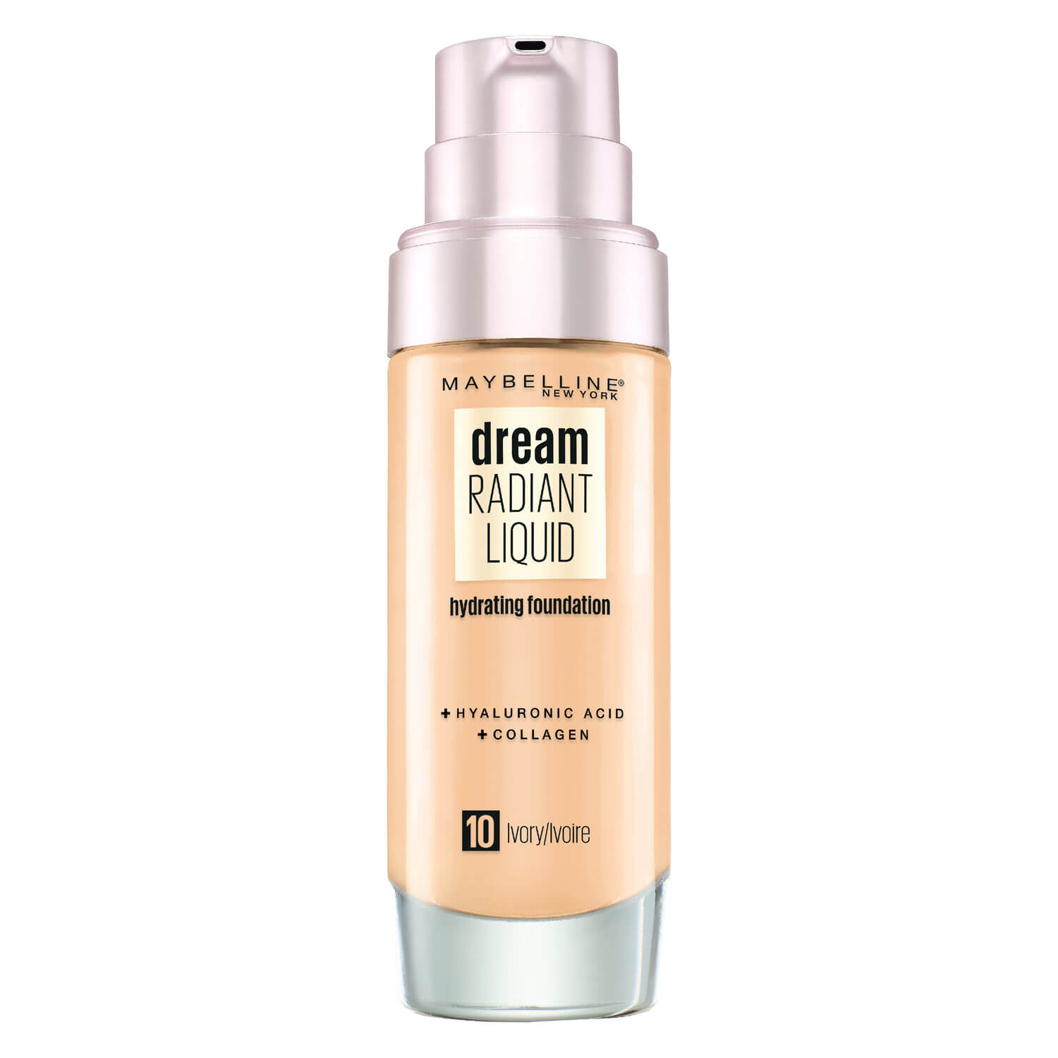 Maybelline New York Maybelline Ny Teint – Dream Radiant Liquid Make-Up 10 Ivory 30ml