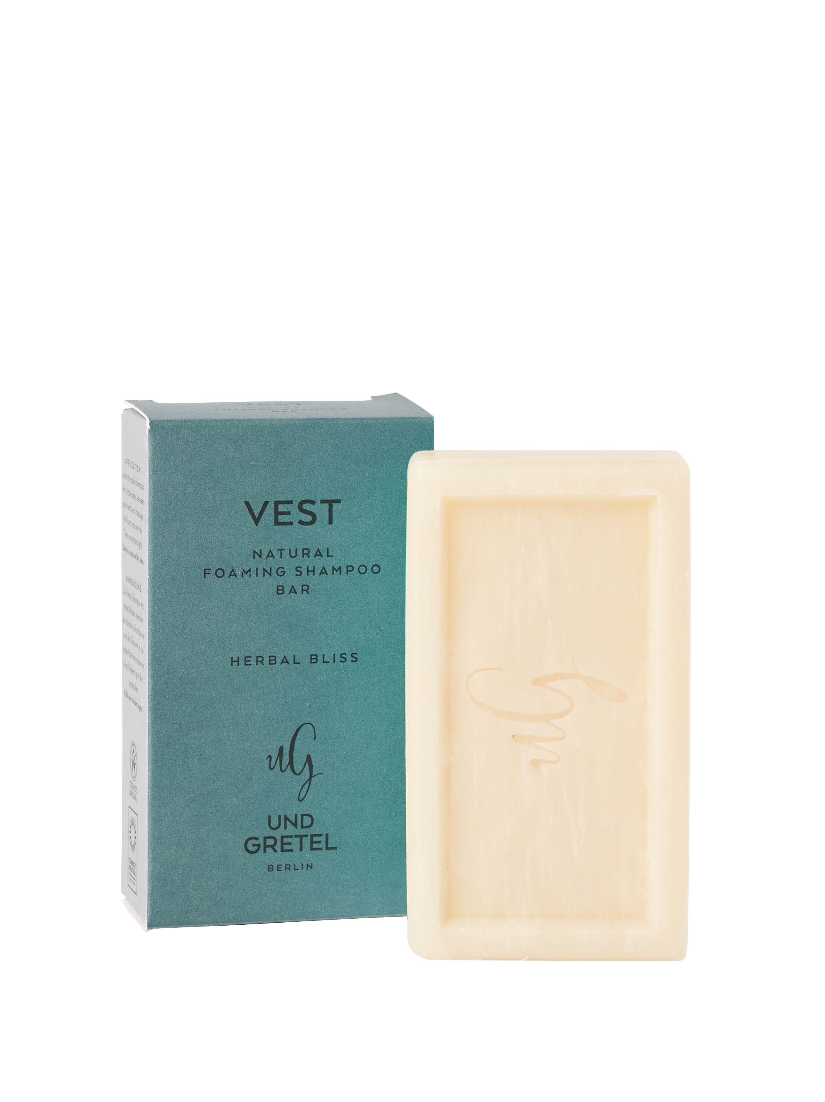 Und Gretel Hair - Vest Foaming Shampoo Bar 100g