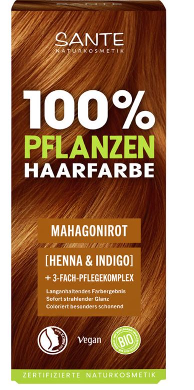 Sante – Pflanzenhaarfarbe Mahagonirot 07 100g
