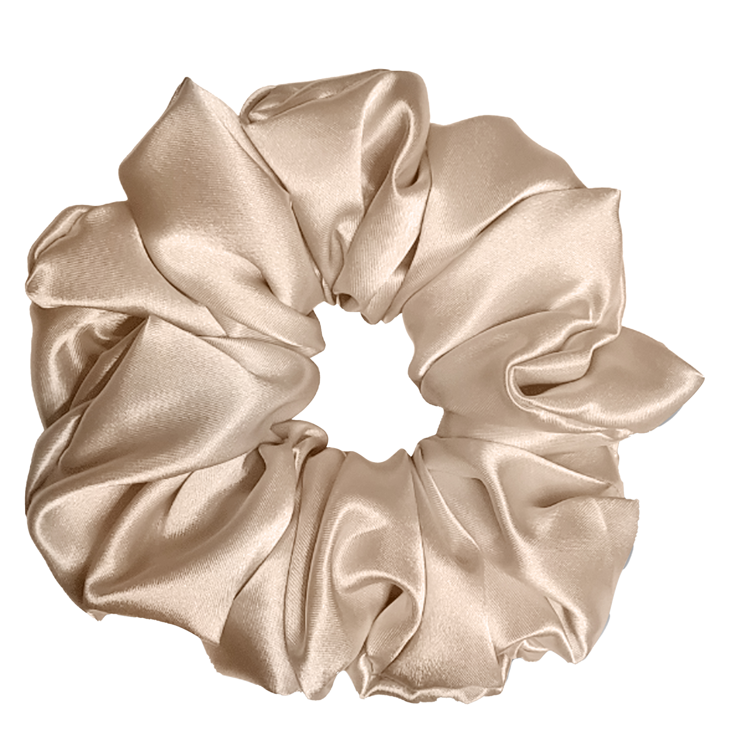 Vbeauty Hair – Seiden Scrunchie Champagner