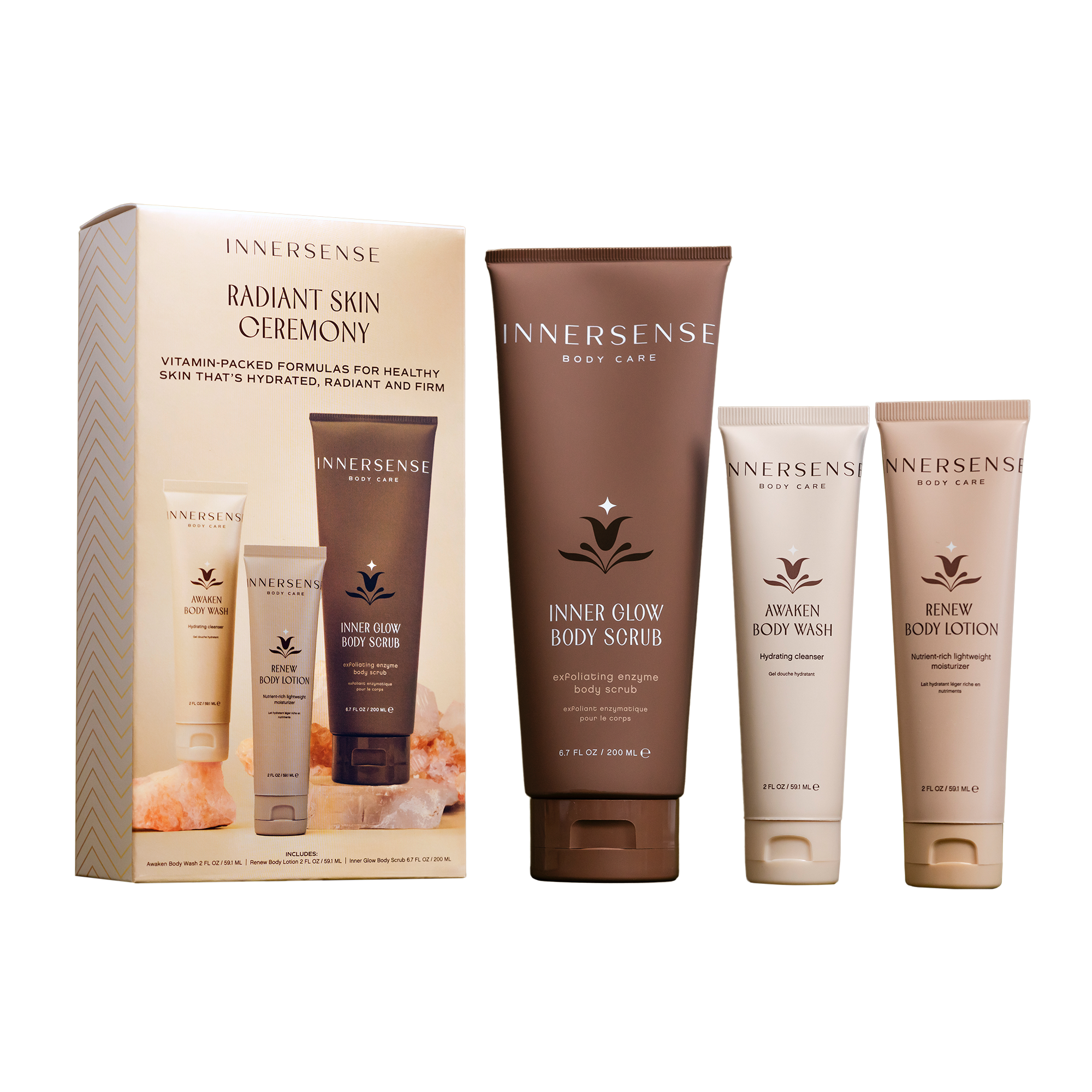 Innersense Xmas - Radiant Skin Ceremony Set 1x