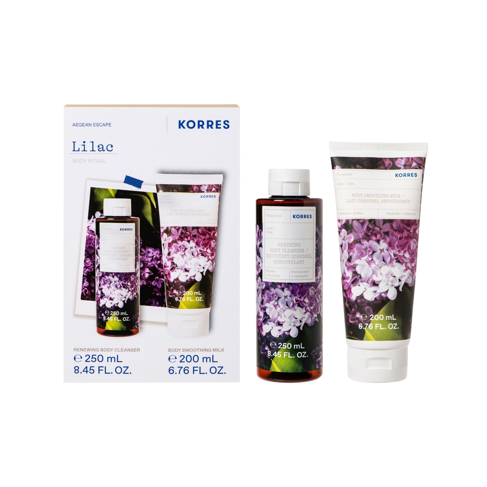 Korres Care – Lilac Körperpflegeritual-Set 1x
